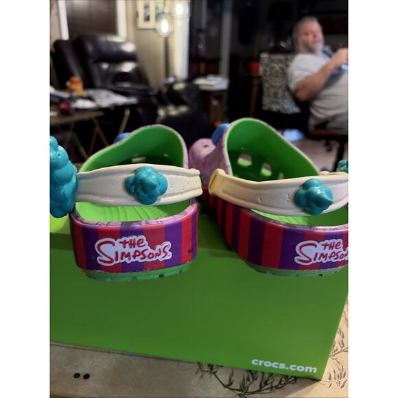 Crocs x The Simpsons "Krusty the Clown" Classic Clog Mens 6 Wmns 8 211107-90H - Picture 6 of 10